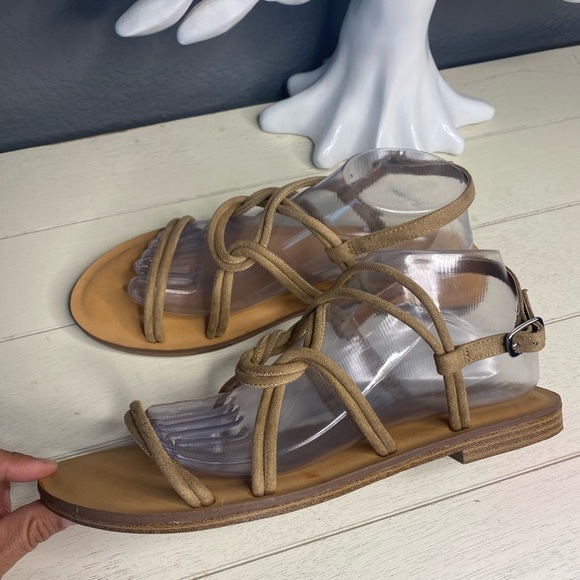 Bp. Strappy Sandals Suede Strap Slingback 11.5 - Picture 3 of 6